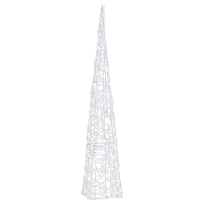 Cône lumineux décoratif à LED Acrylique Blanc froid 90 cm – Image 4