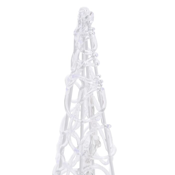 Jeu de cônes lumineux à LED Acrylique Multicolore 60/90/120 cm – Image 5