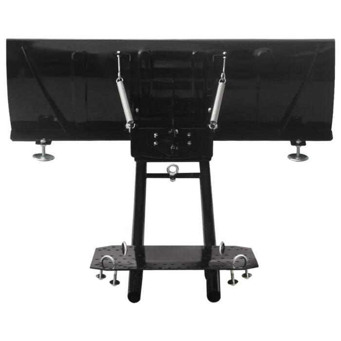 Chasse-neige pour VTT 115x38 cm Noir – Image 2