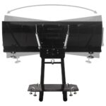Chasse-neige pour VTT 115x38 cm Noir – Image 3