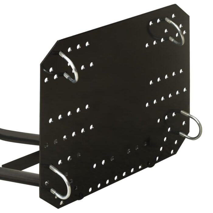 Chasse-neige pour VTT 115x38 cm Noir – Image 6