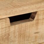 Bureau 100x45x90 cm Bois de manguier brut solide – Image 7