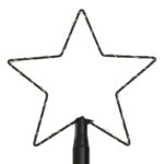 Sapin de Noël à LED Intérieur/Extérieur 576 LED bleu 3,6 m – Image 3