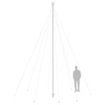 Sapin de Noël à LED Int/Extérieur 1300 LED blanc froid 8 m – Image 5