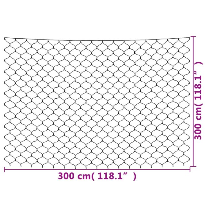 Filet lumineux coloré de Noël 3x3 m 306 LED Intérieur/extérieur – Image 7