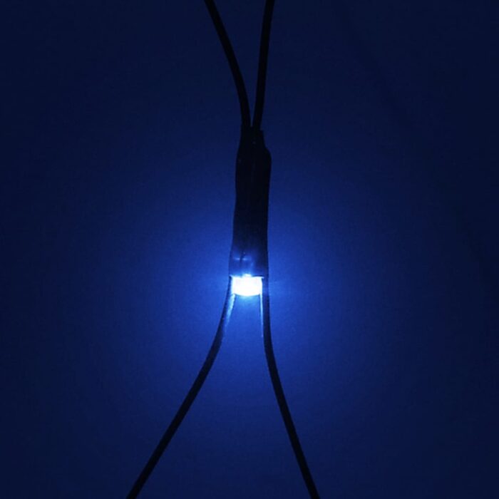 Filet lumineux bleu de Noël 4x4 m 544 LED Intérieur/extérieur – Image 3