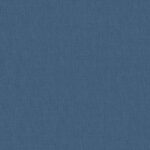 Lit pour bébé avec matelas Bleu marine Tissu de lin – Image 7