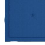 Chaises de jardin lot de 6 avec coussins Bois de teck massif – Image 10