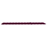 Chaises longues 2 pcs avec coussin rouge bordeaux Teck solide – Image 11