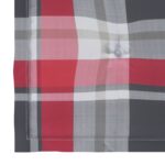 Chaises de jardin empilables avec coussins lot de 8 Teck solide – Image 10