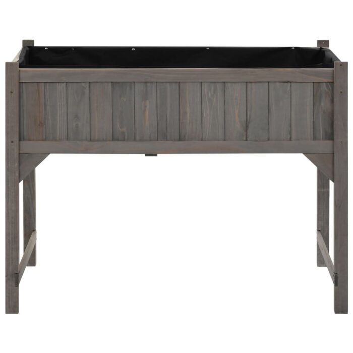 Lit surélevé avec serre 110x54x120 cm Bois de sapin massif – Image 7