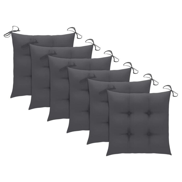 VXL8720286459911_g_en_hd_8.jpg Chaises pliables de jardin lot de 6 avec coussins Bois d'acacia – Image 8
