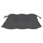 Chaises pliables de jardin lot de 8 avec coussins Bois d'acacia – Image 10