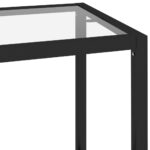 Étagère transparent 100x36x90 cm verre trempé – Image 3