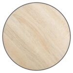 Table à thé Chêne Sonoma Ø35 cm MDF – Image 2