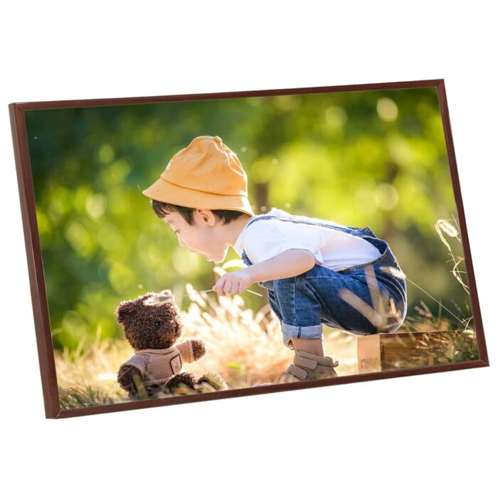 Collage de cadres photo 3 pcs de mur table Bronze 59,4x84cm MDF – Image 3