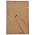 Collage de cadres photo 3 pcs de mur table Bronze 59,4x84cm MDF – Image 7