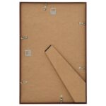 Collage de cadres photo 3 pcs de mur table Bronze 70x90 cm MDF – Image 5