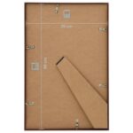 Collage de cadres photo 3 pcs de mur table Bronze 70x90 cm MDF – Image 6