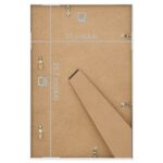 Collage de cadres photo 5 pcs de table Blanc 21x29,7 cm MDF – Image 6