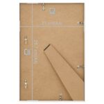 Collage de cadres photo 5 pcs de table Blanc 21x29,7 cm MDF – Image 7