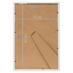 Collage de cadres photo 5 pcs de table Blanc 13x18 cm MDF – Image 7