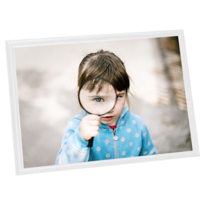 Collage de cadres photo 3 pcs de table Blanc 18x24 cm MDF – Image 3