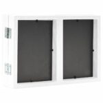 Cadre photo dépliable Blanc 28x18 cm+2x(13x18 cm) – Image 4