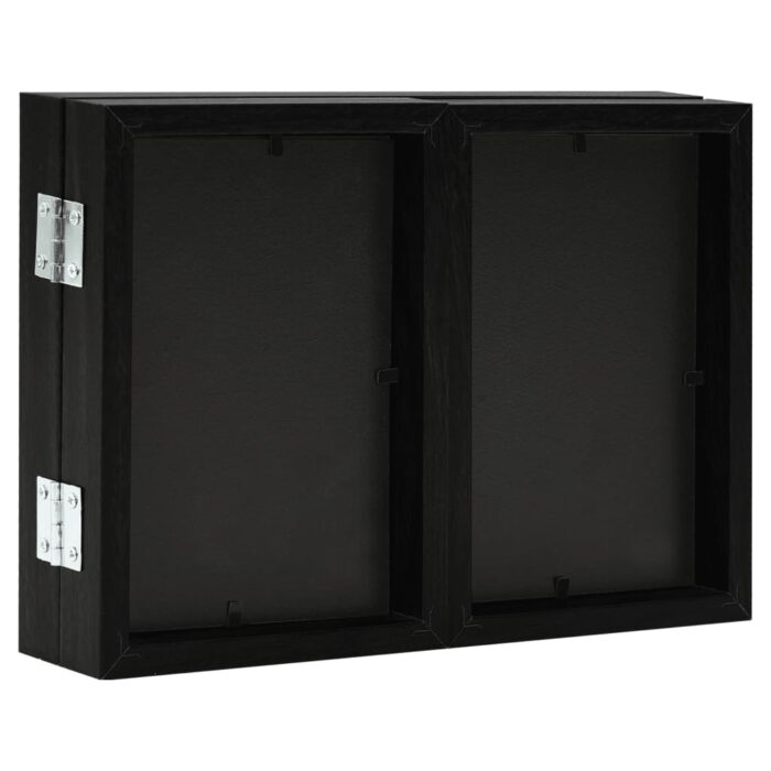 Cadre photo dépliable Noir 22x15 cm+2x(10x15 cm) – Image 4