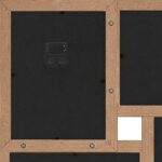 Collage de cadres photo de photo 24x(13x18 cm) Marron clair MDF – Image 5