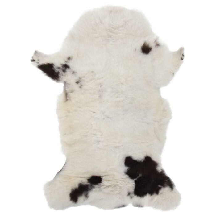 Peau de mouton Couleur mélangée 70x100 cm – Image 5