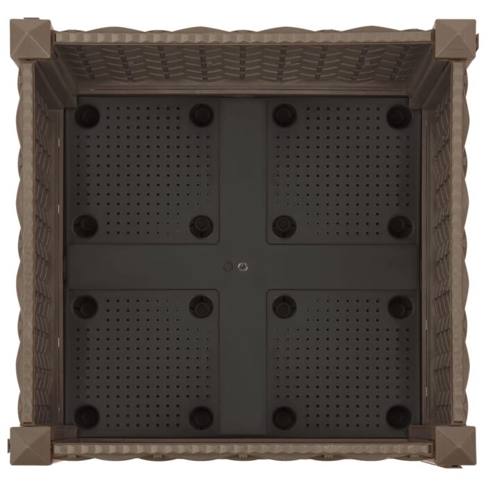 VXL8720286493045_g_en_hd_4.jpg Lit surélevé 40x40x23 cm Polypropylène – Image 4
