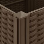 Lit surélevé 40x40x38 cm Polypropylène – Image 2