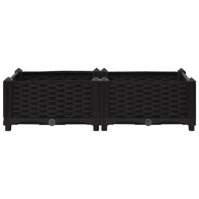 Lit surélevé 80x40x23 cm Polypropylène – Image 3