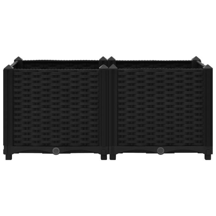 Lit surélevé 80x40x38 cm Polypropylène – Image 3