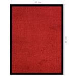 Paillasson Rouge 60x80 cm – Image 5
