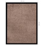 Paillasson Marron 40x60 cm – Image 5