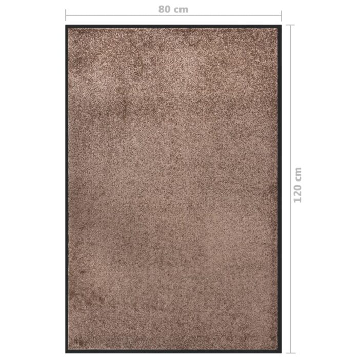 Paillasson Marron 80x120 cm – Image 5