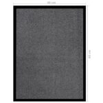 Paillasson Anthracite 40x60 cm – Image 5