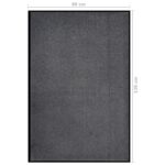 Paillasson Anthracite 80x120 cm – Image 5