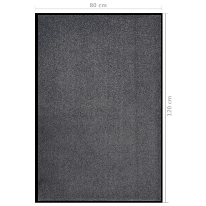 Paillasson Anthracite 80x120 cm – Image 5