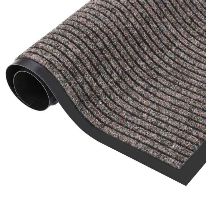 Paillasson rayé Beige 80x120 cm – Image 2