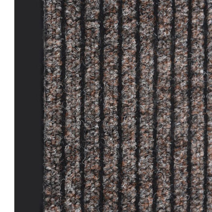 Paillasson rayé Beige 80x120 cm – Image 4