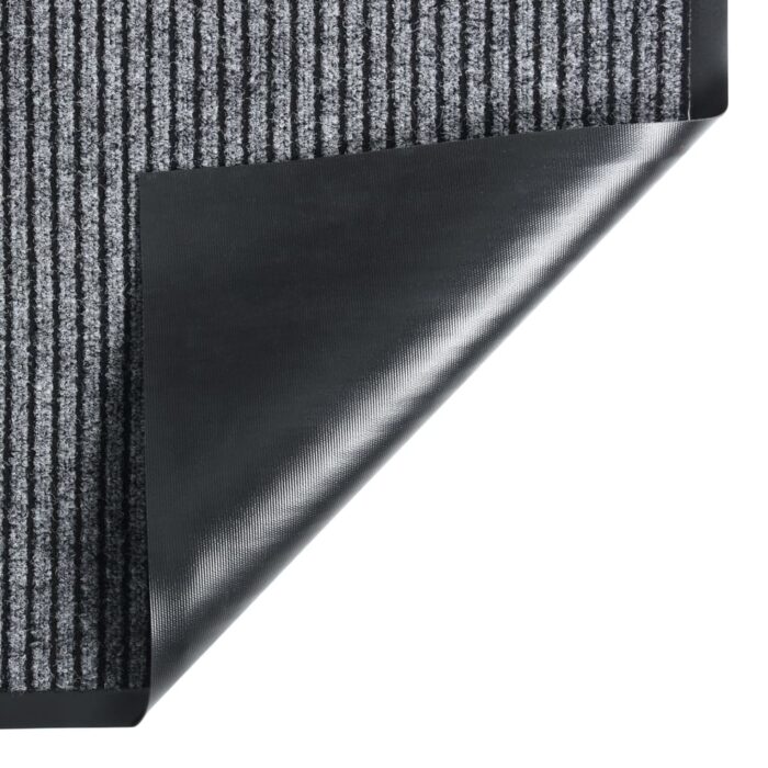 Paillasson rayé Gris 80x120 cm – Image 3