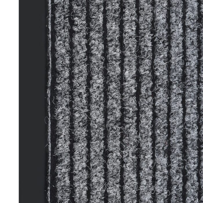 Paillasson rayé Gris 80x120 cm – Image 4