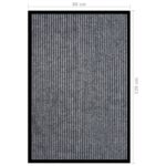 Paillasson rayé Gris 80x120 cm – Image 5