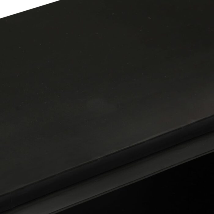 Meuble TV 110x30x45 cm Bois de manguier brut – Image 7