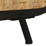 Meuble TV 110x30x45 cm Bois de manguier brut – Image 8