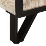 Meuble TV 110x30x41 cm Bois d'acacia massif – Image 6