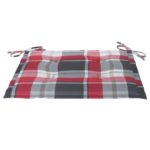 Chaises de jardin lot de 4 avec coussins Bois de teck massif – Image 7